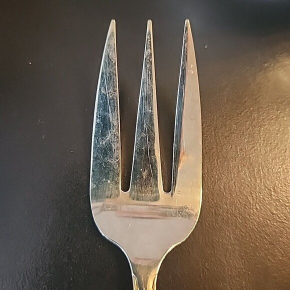 Cambridge Carlyle Stainless 18/8 Flatware Meat Fork Serving Spoons Butter Knife - Picture 7 of 7